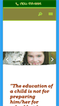 Mobile Screenshot of harbourviewmontessori.ca